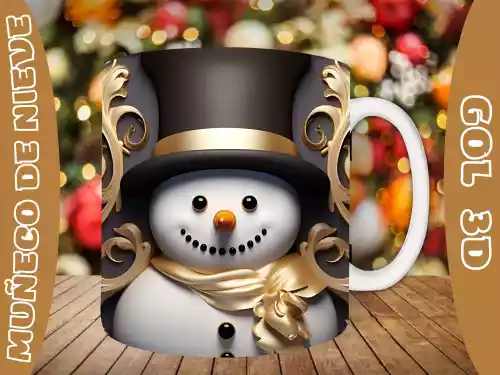 vectores plantilas NAVIDAD,FESTEJO,FESTIVIDAD,3D,MUÑECO DE NIEVE,INFLADO,